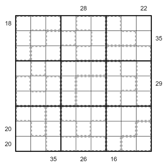 Killer Sudoku - XXL cages — Rätselportal — Logic Masters Deutschland