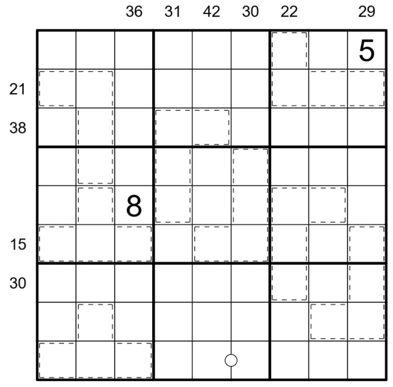 Numbers Imply Cages Exist (Killer/Projected Sums) — Rätselportal ...