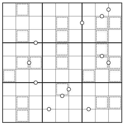 Yin-Yang Sight Lines — Rätselportal — Logic Masters Deutschland